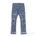 Custom Ripped Distressed Washed Jeans Pants